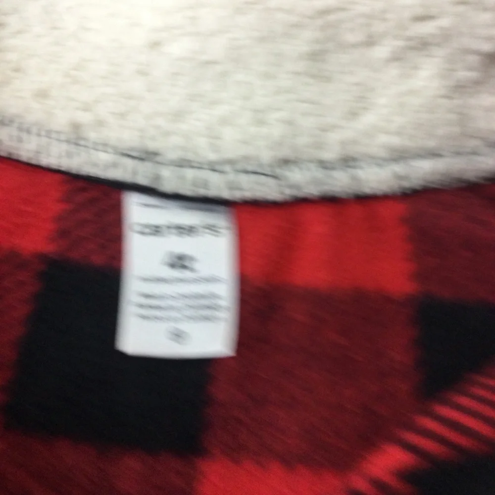 EUC Carter’s 2 Pc Set Flannel Sweatshirt & Pants